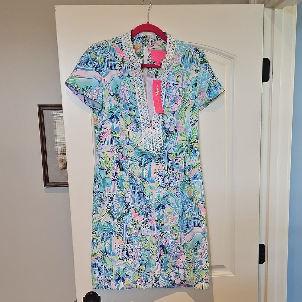 NWT Lilly Pulitzer Lilly's House Adrena Stretch Shift